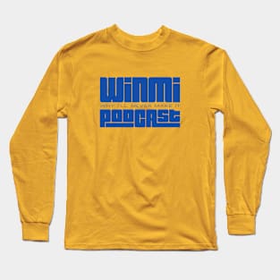 Retro Blue WINMI Long Sleeve T-Shirt